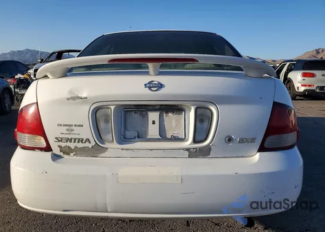 2002 Nissan Sentra Gxe from USA, damaged, VIN 3N1CB51A92L551953